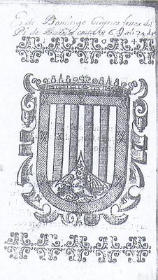 Escudo de Bolea y Castro