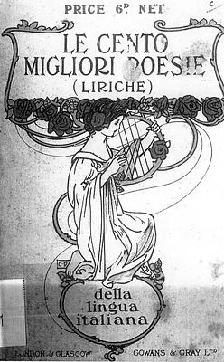 Le Cento migliori poesie, de L. Ricci (1909): Portada