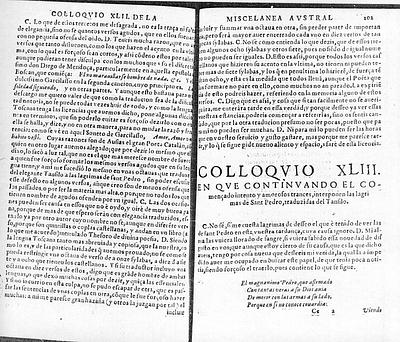 Traducción de Tansillo (inicio)