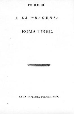 Portada del Prólogo