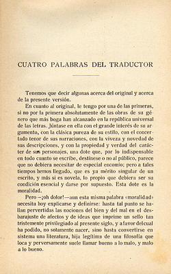 Prólogo del traductor