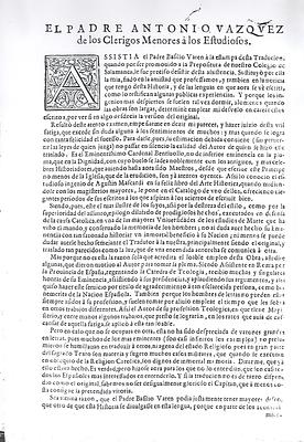 Prólogo de Antonio Vázquez